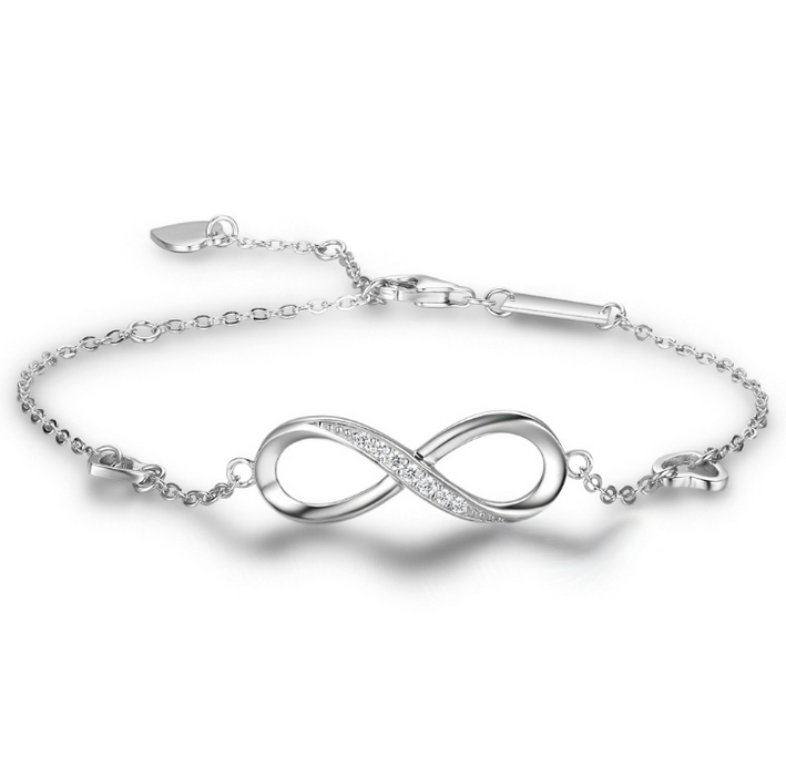 925 Sterling Silver Charm Adjustable Bracelet for Women - MagicVentures