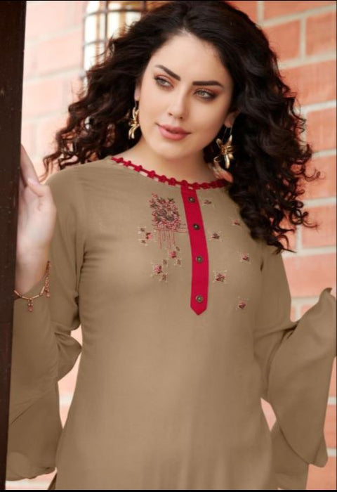 Handwork Embroidery Kurti