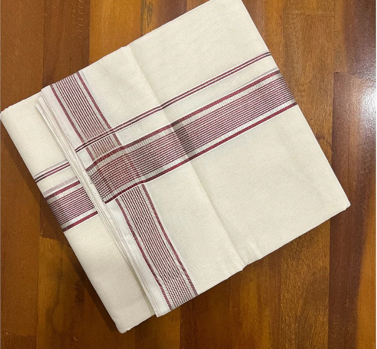 Pure Cotton Handwoven Mundu