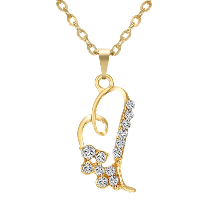 Romantic Pendant Ring Earrings Jewelry Set